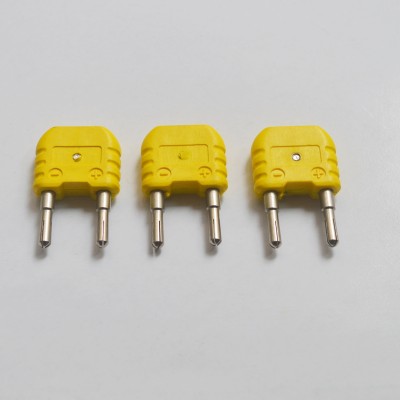 Yellow Color K Type Standard Connector and Plug